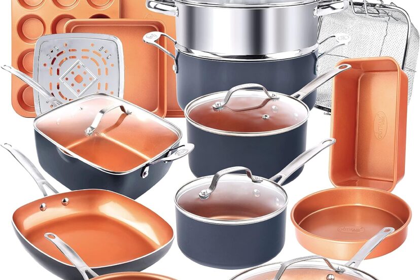 gotham steel 20 pc pots and pans set review