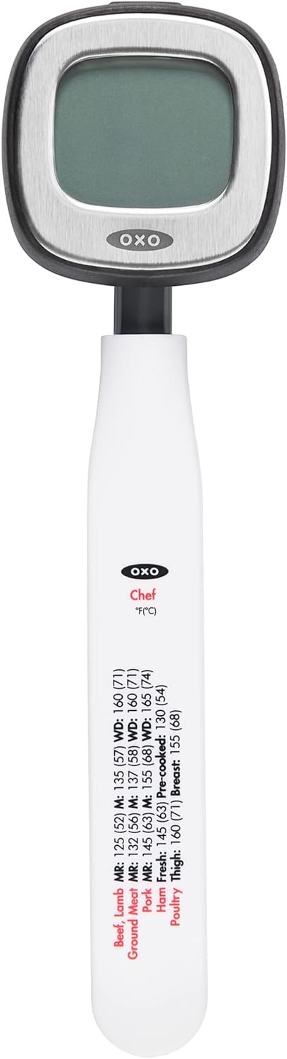 OXO Good Grips Chefs Precision Digital Instant Read Thermometer, Black
