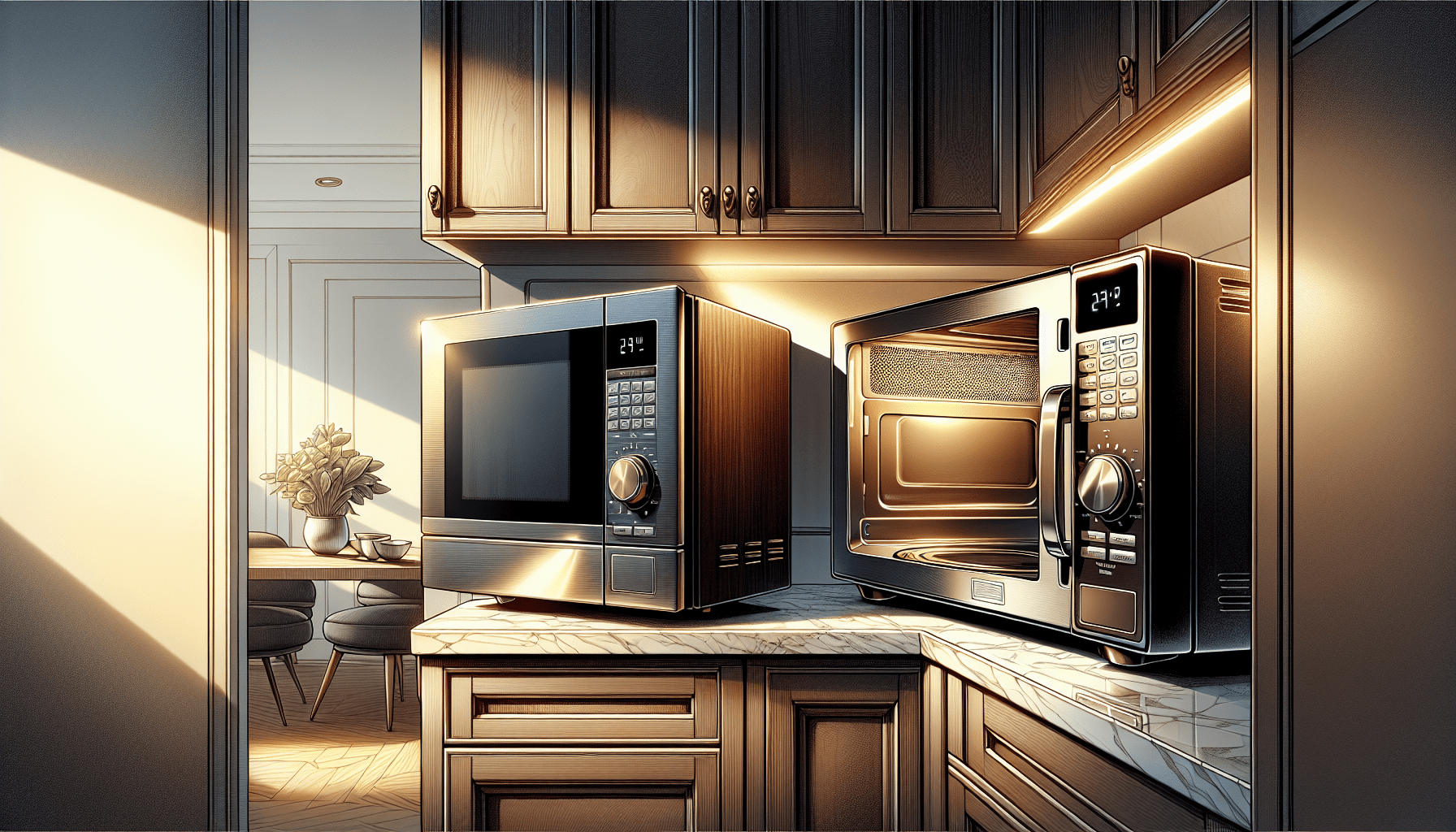 What Is The Difference Between A Countertop And Built In Microwave?