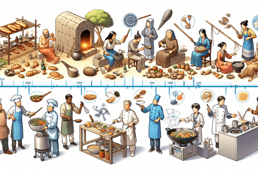how has cooking evolved from past to present
