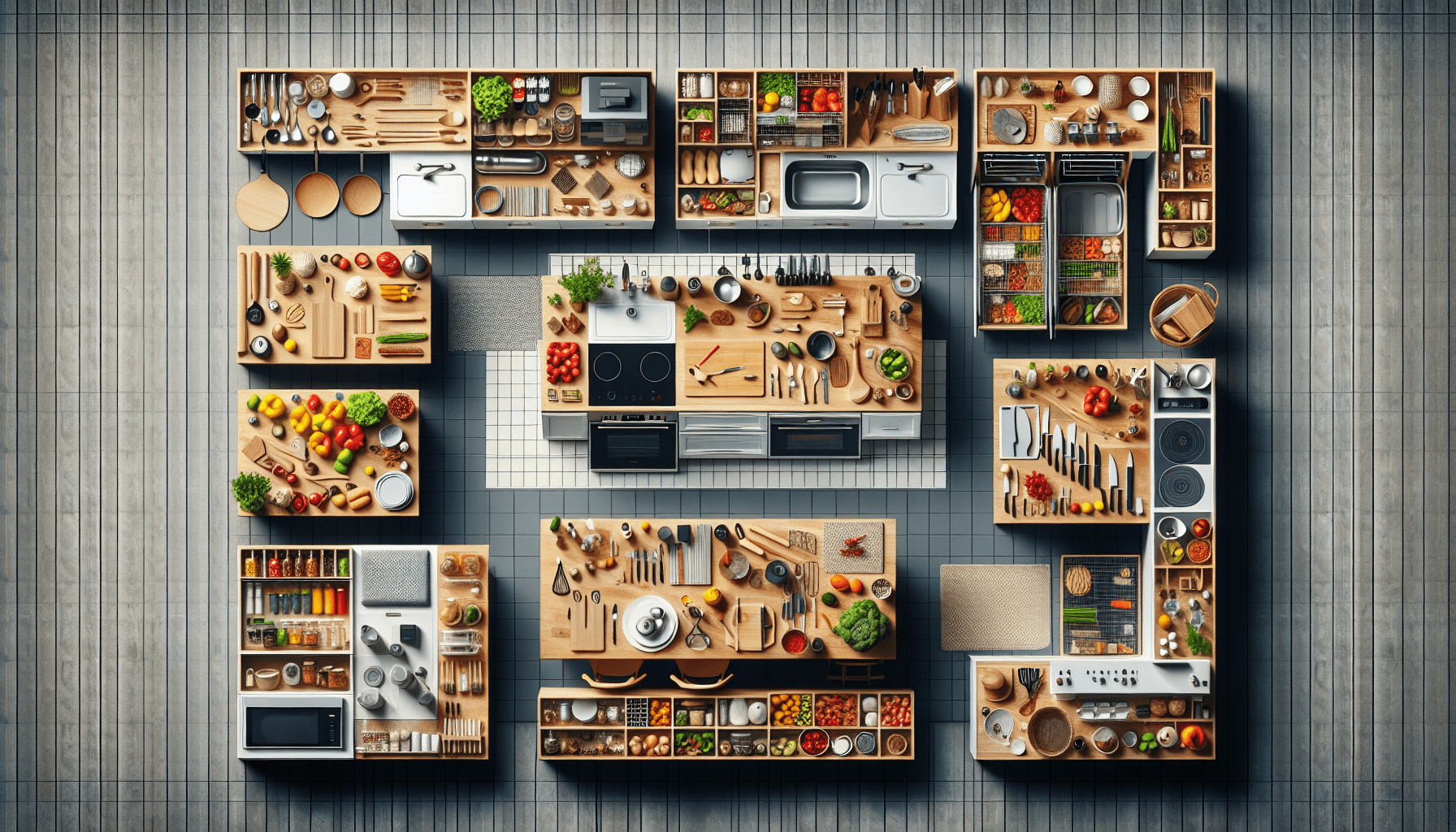 What Is The General Layout Of A Kitchen?